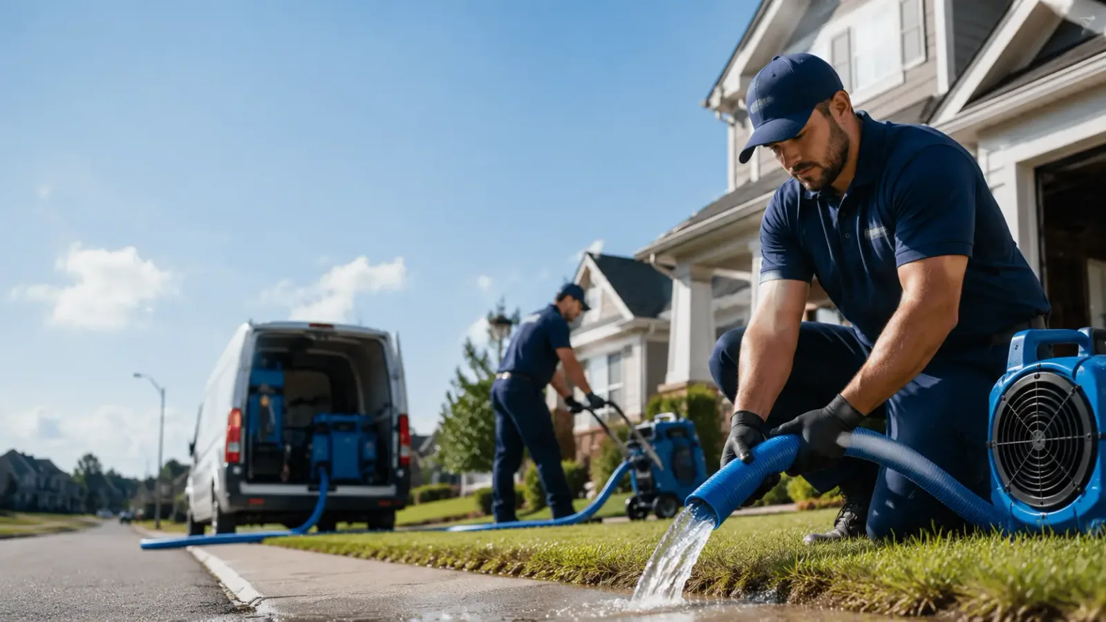 Flood Damage Restoration in Briscoe, TX
